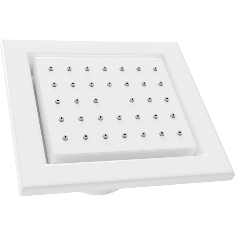 Mexen Cube duză laterală încastrată, albă - 79365-20