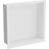 Mexen X-Wall-R raft de nișă cu flanșă 30 x 30 cm, alb - 1920303010