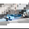 Mexen Glass denim cadă freestanding transparentă 170 x 85 cm, dop crom - 58061708507