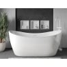 Mexen X-Wall-R raft nișă cu flanșă 30 x 30 cm, alb - 1920303010