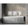 Mexen X-Wall-R niche polc peremmel 30 x 30 cm, fehér - 1920303010