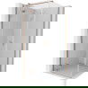 Mexen Mist H T cabină de duș cu ușă stânga 80 x 80 cm, transparent, cupru periat - 8A5T-080-080-65-00-L