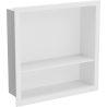 Mexen X-Wall-R raft încastrat cu flanșă și raft 30 x 30 cm, Albă - 1920303010S
