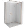 Mexen Mist H T cabină de duș cu deschidere dreapta 85 x 95 cm, transparent, cupru periat - 8A5T-085-095-65-00-P