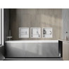 Mexen X-Wall-R falcos polc peremmel és polccal 30 x 30 cm, fehér - 1920303010S