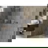 Mexen X-Wall-R raft de încastrare cu flanșă 45 x 20 cm, inox - 1910452010