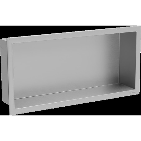 Mexen X-Wall-R raft de încastrare cu flanșă 45 x 20 cm, inox - 1910452010