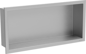 Mexen X-Wall-R raft de încastrare cu flanșă 45 x 20 cm, inox - 1910452010