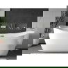 Mexen X-Wall-R raft de încastrare cu flanșă 45 x 20 cm, inox - 1910452010