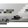 Mexen X-Wall-R raft de încastrare cu flanșă 45 x 20 cm, inox - 1910452010