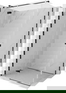 Mexen Mist-H T cabină de duș cu ușă batantă stânga 105 x 90 cm, transparentă, neagră - 8A5T-105-090-70-00-L