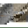 Mexen X-Wall-R fürdőszoba süllyesztett polc kerettel 45 x 20 cm, Fehér - 1920452010