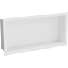 Mexen X-Wall-R fürdőszoba süllyesztett polc kerettel 45 x 20 cm, Fehér - 1920452010