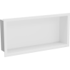 Mexen X-Wall-R raft de încastrare cu flanșă 45 x 20 cm, Albă - 1920452010