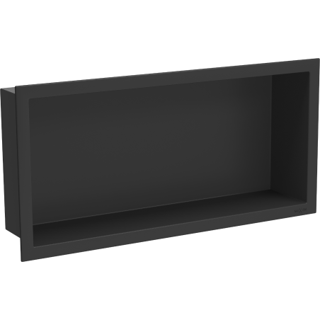 Mexen X-Wall-R raft încastrat cu flanșă 45 x 20 cm, negru - 1970452010