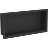 Mexen X-Wall-R raft încastrat cu flanșă 45 x 20 cm, negru - 1970452010