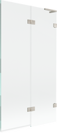 Mexen Lunar L paravan de duș cu 2 canaturi, dreapta, 100 x 150 cm, transparent, nichel periat - 897L-100-100-97-00-P