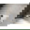 Mexen X-Wall-R fürdőszoba süllyesztett polc kerettel 45 x 30 cm, inox - 1910453010