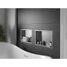 Mexen X-Wall-R fali polc peremmel 45 x 30 cm, inox - 1910453010