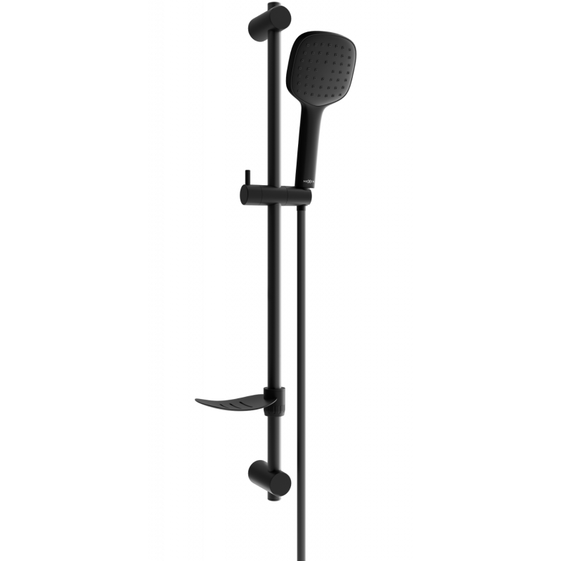 Mexen DF33 fekete, toló zuhanykészlet - 785334582-70