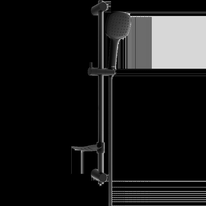 Mexen DF33 set de duș, Neagră - 785334582-70