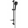 Mexen DF33 set de duș glisant, negru - 785334582-70