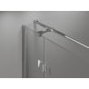 Mexen Mist H T cabină de duș pivotantă dreaptă 100 x 85 cm, transparent, crom - 8A5T-100-085-01-00-P