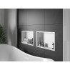 Mexen X-Wall-R 45 x 30 cm-es peremes fali polc, fehér - 1920453010