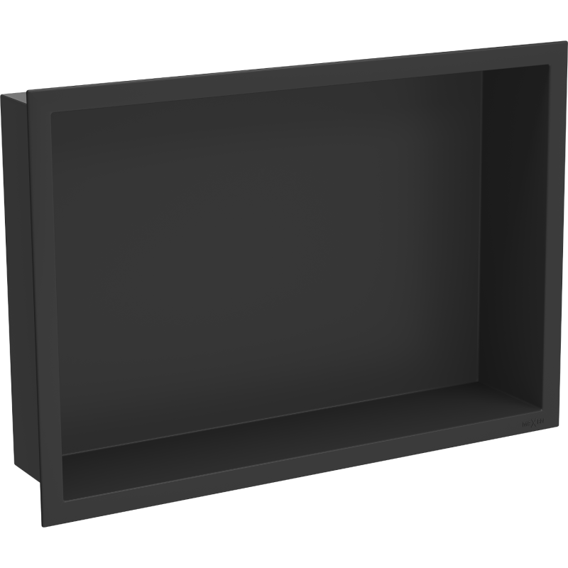 Mexen X-Wall-R poliță de nișă cu flanșă 45 x 30 cm, neagră - 1970453010