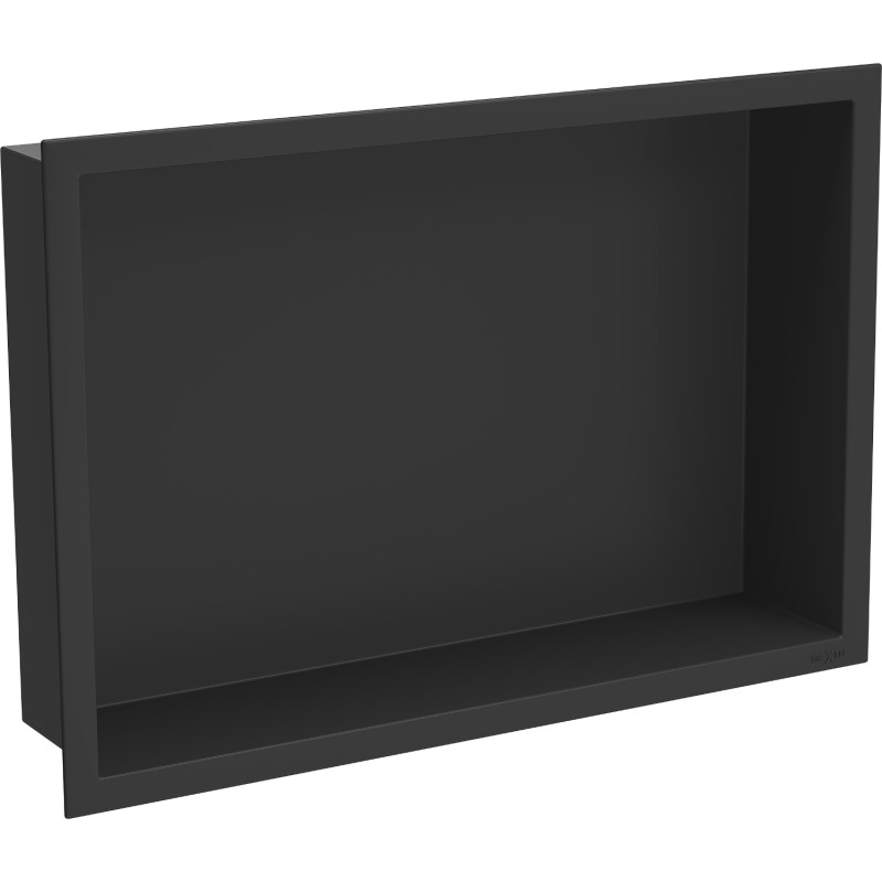 Mexen X-Wall-R raft de nișă cu flanșă 45 x 30 cm, negru - 1970453010
