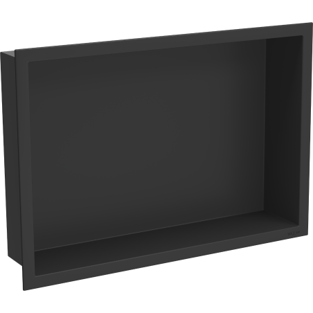 Mexen X-Wall-R poliță de nișă cu flanșă 45 x 30 cm, neagră - 1970453010