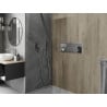 Mexen X-Wall-R fali polc peremmel 60 x 20 cm, inox - 1910602010