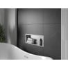 Mexen X-Wall-R 60 x 20 cm-es, peremes fali beépített polc, inox - 1910602010
