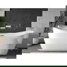 Mexen X-Wall-R raft de încastrare cu flanșă 60 x 20 cm, inox - 1910602010