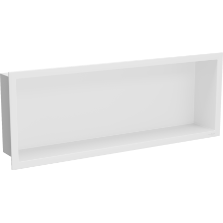 Mexen X-Wall-R fürdőszoba süllyesztett polc kerettel 60 x 20 cm, Fehér - 1920602010
