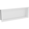 Mexen X-Wall-R fürdőszoba süllyesztett polc kerettel 60 x 20 cm, Fehér - 1920602010