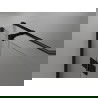 Mexen Mist H T cabină de duș cu ușă batantă stânga 70 x 90 cm, transparent, negru - 8A5T-070-090-70-00-L