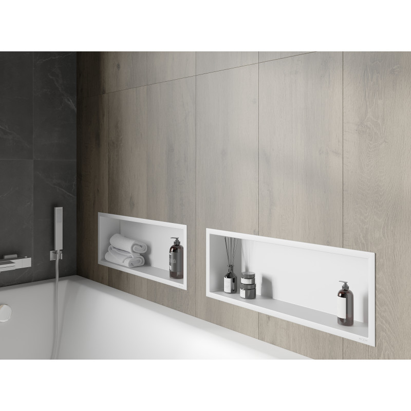 Mexen X-Wall-R 60 x 20 cm-es, peremes fali polc, fehér - 1920602010
