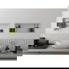 Mexen X-Wall-R raft de încastrare cu flanșă 60 x 20 cm, Albă - 1920602010