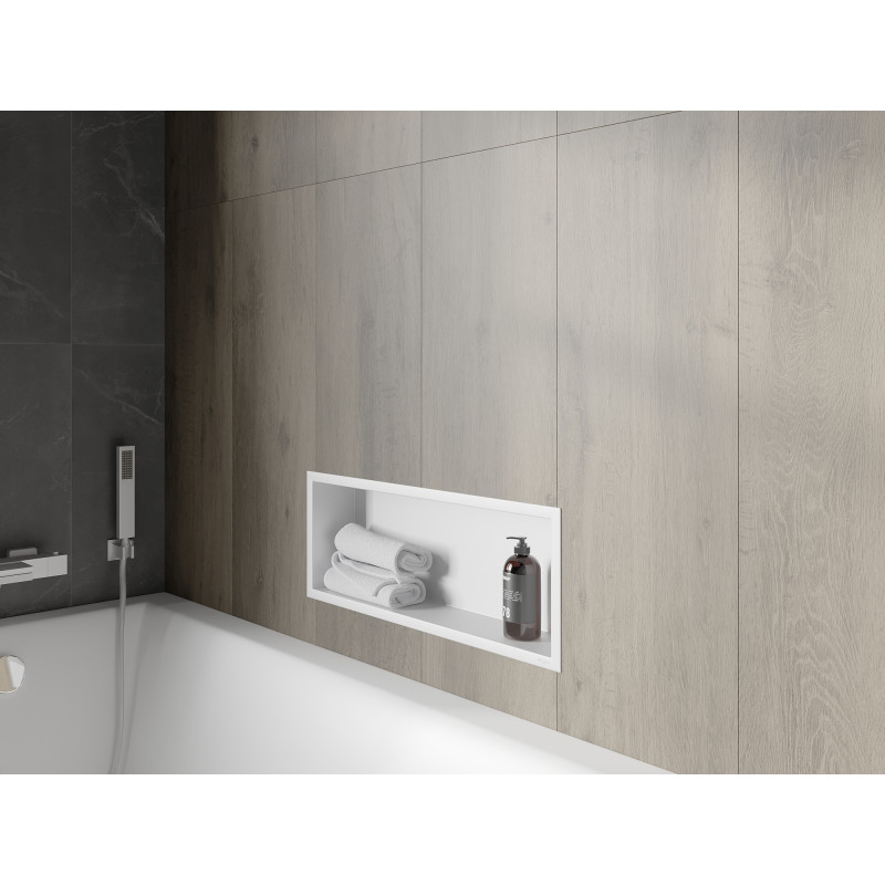 Mexen X-Wall-R 60 x 20 cm-es, peremes fali polc, fehér - 1920602010