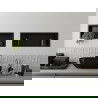 Mexen X-Wall-R fürdőszoba süllyesztett polc kerettel 60 x 20 cm, Fekete - 1970602010