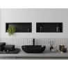 Mexen X-Wall-R raft de încastrare cu flanșă 60 x 20 cm, Neagră - 1970602010