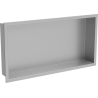 Mexen X-Wall-R fürdőszoba süllyesztett polc kerettel 60 x 30 cm, inox - 1910603010