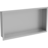 Mexen X-Wall-R raft de încastrare cu flanșă 60 x 30 cm, inox - 1910603010