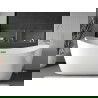 Mexen X-Wall-R raft de încastrare cu flanșă 60 x 30 cm, inox - 1910603010