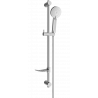 Mexen DF40 set de duș glisant, gri armat periat - 785404582-66