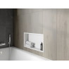 Mexen X-Wall-R raft încastrat cu guler 60 x 30 cm, alb - 1920603010