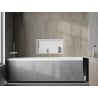 Mexen X-Wall-R fali polc peremmel 60 x 30 cm, fehér - 1920603010