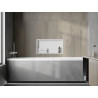 Mexen X-Wall-R fülkés polc peremmel 60 x 30 cm, fehér - 1920603010