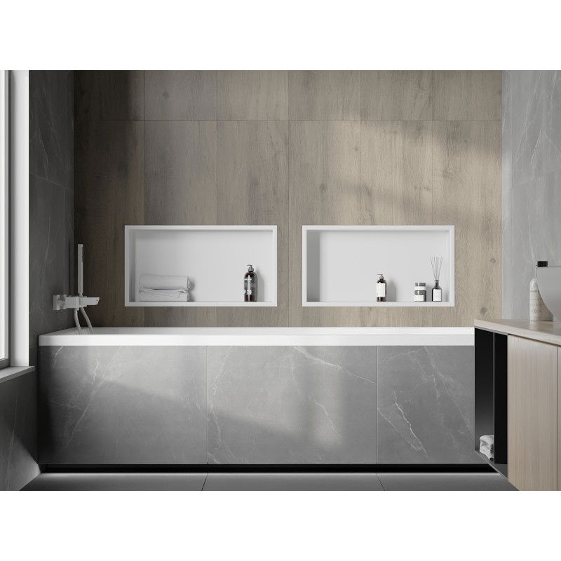 Mexen X-Wall-R fali polc peremmel 60 x 30 cm, fehér - 1920603010